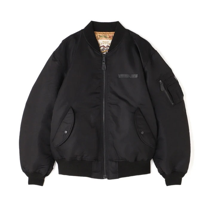 AVIREX 7835952019 50th AnniversaryMA-1 SIGNTATURE BIG LOGO<br>ڥӥå MA-1 ͥ㡼 ӥåۥ ߥ꥿꡼ 奢 ȥɥ Х ġ   ȥåץ Х ˥С꡼ ʻȤ 50ǯ MA-1