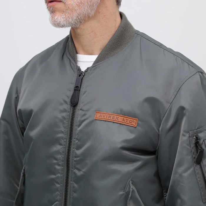 AVIREX 7835952019 50th AnniversaryMA-1 SIGNTATURE BIG LOGO<br>ڥӥå MA-1 ͥ㡼 ӥåۥ ߥ꥿꡼ 奢 ȥɥ Х ġ   ȥåץ Х ˥С꡼ ʻȤ 50ǯ MA-1