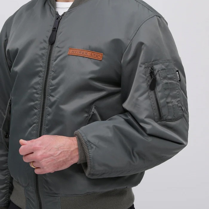 AVIREX 7835952019 50th AnniversaryMA-1 SIGNTATURE BIG LOGO<br>ڥӥå MA-1 ͥ㡼 ӥåۥ ߥ꥿꡼ 奢 ȥɥ Х ġ   ȥåץ Х ˥С꡼ ʻȤ 50ǯ MA-1