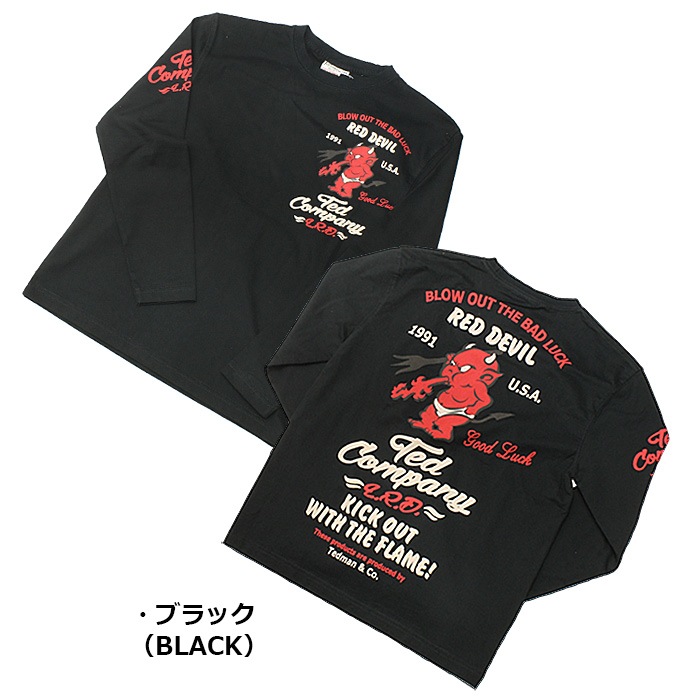 TEDMAN TDLS-314 ���󥰥��꡼�� T�����<br>�ڥƥåɥޥ� TDLS-314 Long Sleeve Tee�ۥ�� �ߥ꥿�꡼ �����奢�� �����ȥɥ� ���ȥ꡼�� �����Х� Ĺµ �ȥåץ� ����ʡ� ���åȥ� �Х��� �ġ���� ���ȥ��� ���� ���� ��å��� �ǥӥ� ���åȥ� OUTLET