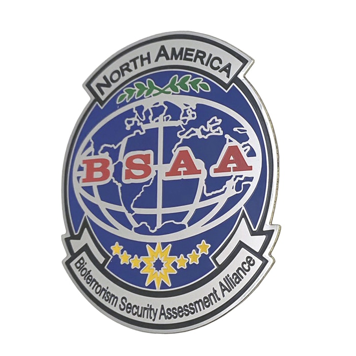 BIOHAZARD BSAA METAL STICKER DETH ISLAND<br>�ڥХ����ϥ����� BSAA�᥿�륹�ƥå��� �ǥ��������� �ۥ����� ���ץ��� capcom ���ƥå��� �᥿�� �᥿�륹�ƥå��� �ǲ� BASS �쥪�� ���ꥹ ���� ���륫�ȥ饺 �Х��� ��