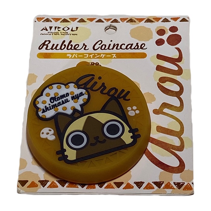��󥹥����ϥ󥿡� �����롼 ��С������󥱡��� <br>��Monster Hunter AIROU RUBBER COIN CASE�� CAPCOM ���ץ��� ��� ��ǥ����� ���å� �ߥ꥿�꡼ �����奢�� ������ ���ȥ� �����롼 �����󥱡��� ��С�