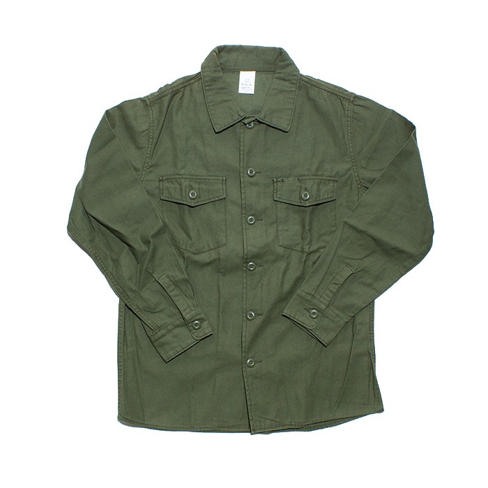 HOUSTON 40232 Military Shirts<br>�ڥҥ塼���ȥ� 40232 �ߥ꥿�꡼����ġۥߥ꥿�꡼ Ĺµ �ߥꥫ�� ���� �� ���åȥ� OD KHAKI ��������