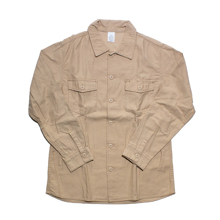 HOUSTON 40232 Military Shirts<br>�ڥҥ塼���ȥ� 40232 �ߥ꥿�꡼����ġۥߥ꥿�꡼ Ĺµ �ߥꥫ�� ���� �� ���åȥ� OD KHAKI ��������