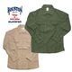 HOUSTON 40232 Military Shirts<br>�ڥҥ塼���ȥ� 40232 �ߥ꥿�꡼����ġۥߥ꥿�꡼ Ĺµ �ߥꥫ�� ���� �� ���åȥ� OD KHAKI ��������
