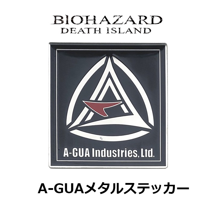 BIOHAZARD A-GUA METAL STICKER DETH ISLAND<br>�ڥХ����ϥ����� A-GUA�᥿�륹�ƥå��� �ǥ��������� �ۥ����� ���ץ��� capcom ���ƥå��� �᥿�� �᥿�륹�ƥå��� �ǲ� A-GUA �쥪�� ���ꥹ ���� ���륫�ȥ饺 �Х��� ��