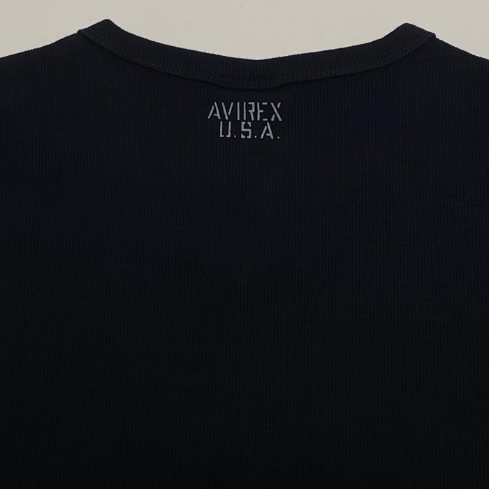 AVIREX DAILY RIB S/S CREW NECT TEE<br>ڥӥå ǥ꡼S/S 롼ͥåTġ7834934014  ǥ ߥ꥿꡼ ȥɥ 奢 T ץ졼 åɥ顼 롼ͥå