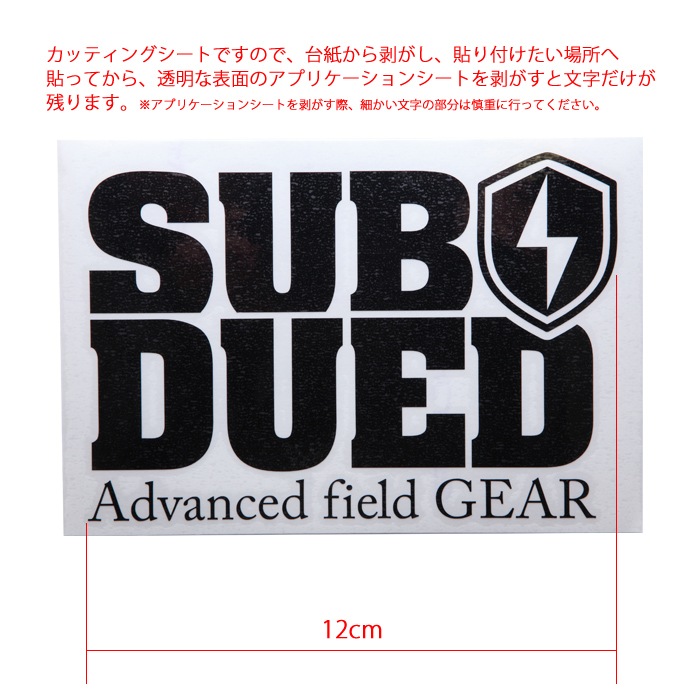 SUBDUED DECAL / MEDIUM�ڥ��֥ǥ塼�� �ǥ����� �ߥǥ�����ۥߥ꥿�꡼ �����ȥɥ� �ޥ���ƥ�꡼���� ���åƥ��󥰥����� ������