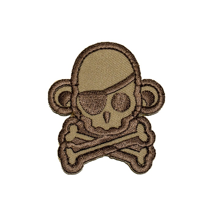 MSM Skullmonkey - Pirate Patch<br>MIL-SPEC MONKEY 󥭡 ѥ졼 ѥåۥߥ꥿꡼ ХХ륲 åڥ ٥륯դ