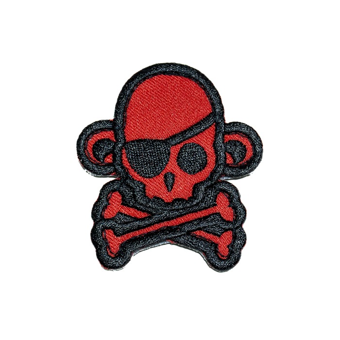 MSM Skullmonkey - Pirate Patch<br>MIL-SPEC MONKEY 󥭡 ѥ졼 ѥåۥߥ꥿꡼ ХХ륲 åڥ ٥륯դ