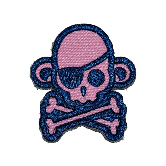 MSM Skullmonkey - Pirate Patch<br>MIL-SPEC MONKEY 󥭡 ѥ졼 ѥåۥߥ꥿꡼ ХХ륲 åڥ ٥륯դ