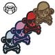 MSM Skullmonkey - Pirate Patch<br>MIL-SPEC MONKEY 󥭡 ѥ졼 ѥåۥߥ꥿꡼ ХХ륲 åڥ ٥륯դ