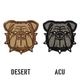 MSM MIL-SPEC MONKEY Bulldog Head - Small Patch<br>�ڥߥ륹�ڥå�����󥭡� �֥�ɥå��إå� ���⡼�� �ѥå��ۥ�� �ߥ꥿�꡼ ��åڥ� �٥륯���դ� �Х����ϥ����� BDU