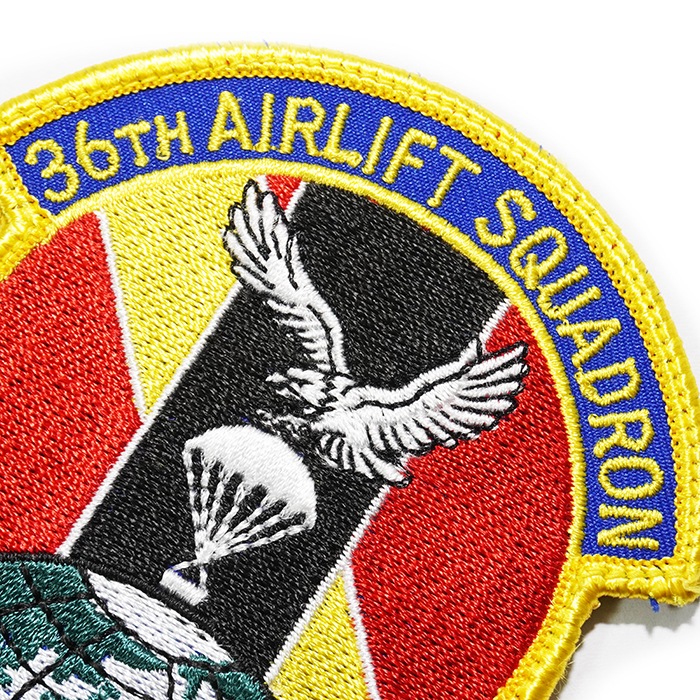 USAF C130 36SQ EAGLE AIRLIFT PATCH�ڥ���ꥫ���� ���Ĵ��� 36������ ͢������ �������ɥ����åڥ�ۥߥ꥿�꡼ ���Х��Х륲���� ���Х� �����ȥɥ� BDU ��Ʈ�� ���� ���� ���� �º� �����ץ� USAF ARMY �ե饤�� MA1 45�� 36�� yokota ���Ĵ��� ͢�� �ѥ����å� c130