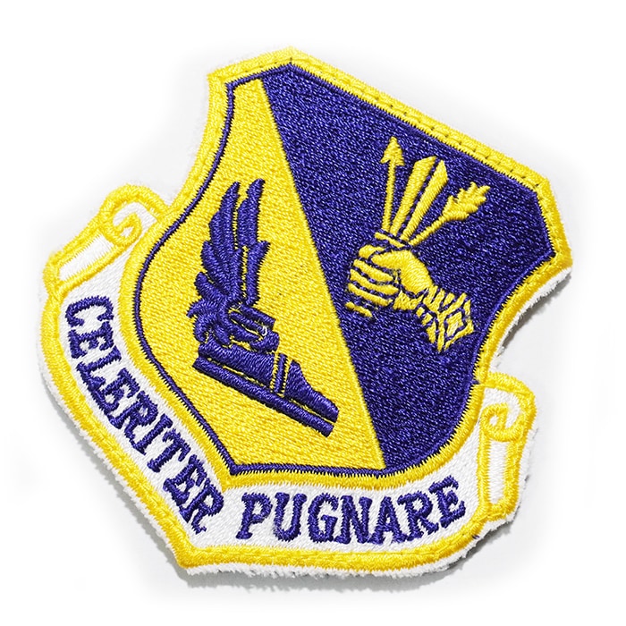 米空軍　航空郵便部隊　輸送飛行隊 横田基地　PACAF AIRPS パッチ MIL-SPEC GRAPHICS by AKATORA:横田空軍基地のパッチ／ver. 2