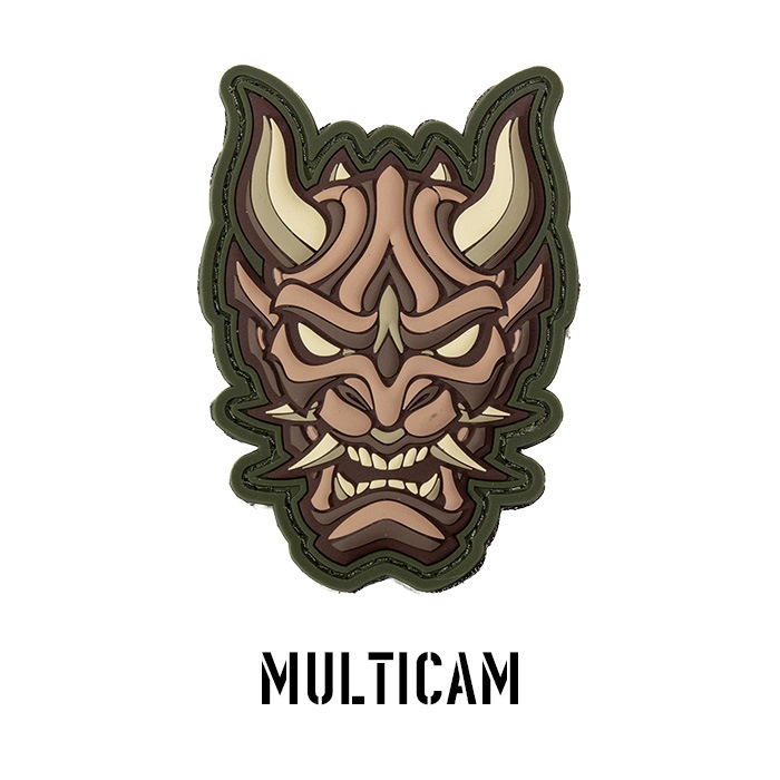 MSM MIL-SPEC MONKEY Oni Head1 PVC Morale Patch<br>�ڥߥ륹�ڥå�����󥭡� ��ƬPVC �ѥå��ۥ�� �ߥ꥿�꡼ ��åڥ� �٥륯���դ� �Х����ϥ����� BDU