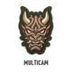 MSM MIL-SPEC MONKEY Oni Head1 PVC Morale Patch<br>�ڥߥ륹�ڥå�����󥭡� ��ƬPVC �ѥå��ۥ�� �ߥ꥿�꡼ ��åڥ� �٥륯���դ� �Х����ϥ����� BDU