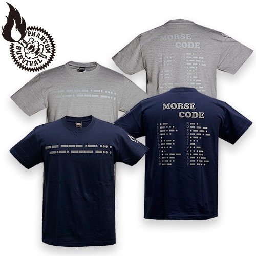 PHANTOM �⡼�륹������ T�����<br>�ڥե���ȥ� ���ꥸ�ʥ� SURVIVAL MORSE CODE�ۥ�� �ߥ꥿�꡼ �����奢�� �����ȥɥ� Ⱦµ