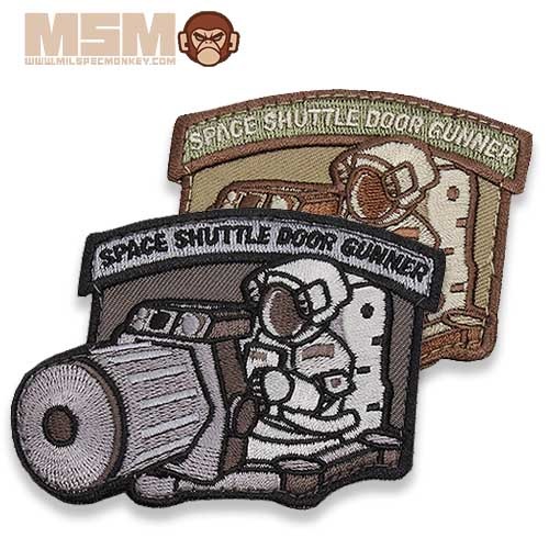MSM ����ȥ� ����ʡ� �ѥå�<br>�ڥߥ륹�ڥå���󥭡� Shuttle Door Gunner Patch�ۥ�� ��ǥ����� �ߥ꥿�꡼ �����ȥɥ� �����奢�� ���Х� �ѥå��ѥͥ� �Х��� �ġ���� ���ݡ��� ���塼�ƥ��� �������� ���������꡼ ���� ���� �����ץ� �ɽ� ��åڥ� �٥�