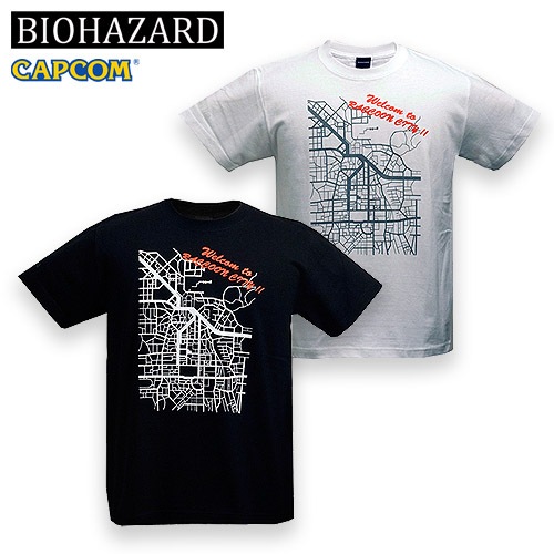 BIOHAZARD RACCOON CITY T<br>ڥХϥ 饯󥷥ƥ TEEresident evil CAPCOM ץ  롼ͥå 奢 ȥɥ ȥ꡼ ʡ ȥåץ  Ⱦµ 饯󥷥ƥ Ͽ ֥ ץ åȥ OUTLET SALE