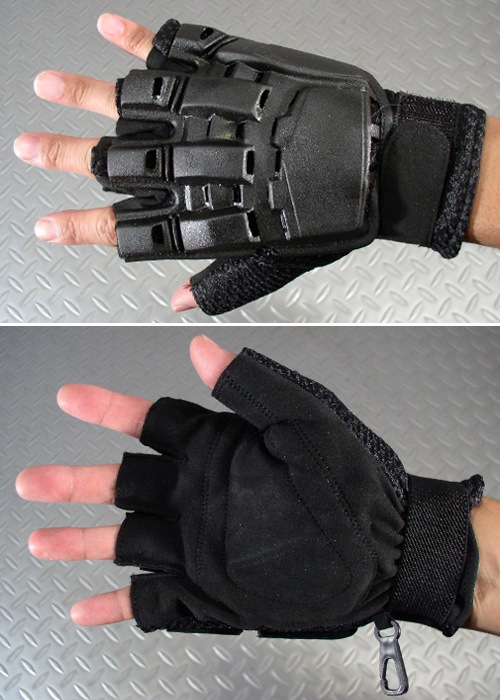 �ץ��ƥ��ȡ��������� / �ϡ��ա��ե��󥬡� ��protect glove half finger�ۥ�� �ߥ꥿�꡼ ��ץꥫ �ݥꥹ police �ü�����