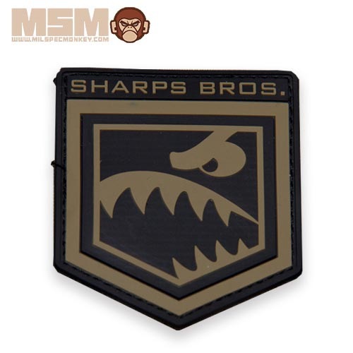 MSM SHARPS BROS PVC PATCH<br>��MIL-SPEC MONKEY �ߥ륹�ڥå�����󥭡� �ѥå��ۥߥ꥿�꡼ ���Х��Х륲���� ��åڥ� �٥륯��