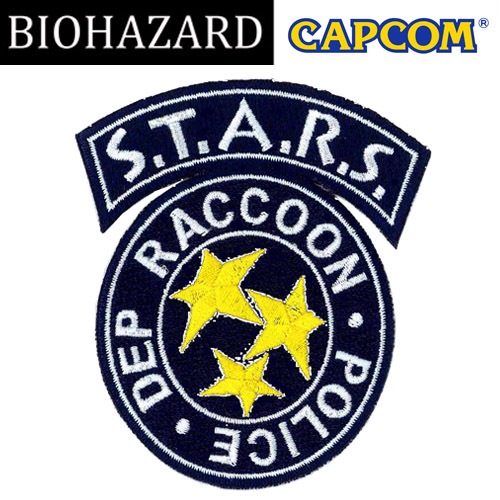 BIOHAZARD S.T.A.R.S. ɽѥå<br>ڥХϥ S.T.A.R.S. Embroidery Patch resident evil  ץ  CAPCOM ɽ ѥåѥͥ ٥륯 ߥ꥿꡼ 奢 Х  ꡼ åڥ ֥ 쥪 ꥹ 