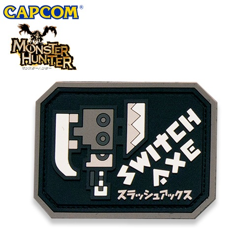 Monster Hunter PVC PATCH / SWITCH AXE <br>�ڥ�󥹥����ϥ󥿡� ����å��奢�å��� �ѥå��ۥ��ץ��� capcom ��� �ߥ꥿�꡼ �����奢�� �����ȥɥ� ������ �ѥå��ѥͥ� ��åڥ�