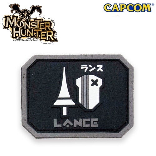 Monster Hunter PVC PATCH / LANCE <br>�ڥ�󥹥����ϥ󥿡� ��� �ѥå��ۥ��ץ��� capcom ��� �ߥ꥿�꡼ �����奢�� �����ȥɥ� ������ �ѥå��ѥͥ� ��åڥ�