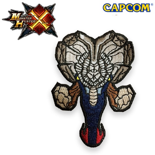 ��󥹥����ϥ󥿡� �ե�����/���ࡼ��<br>��Monster Hunter Face Patch/Gammoth�ۥ��ץ��� capcom ��� ��ǥ����� ���å� �ߥ꥿�꡼ �����奢�� �����ȥɥ� ���Х� �� ������ �ɽ� �ѥå��ѥͥ� �٥륯�� OUTLET
