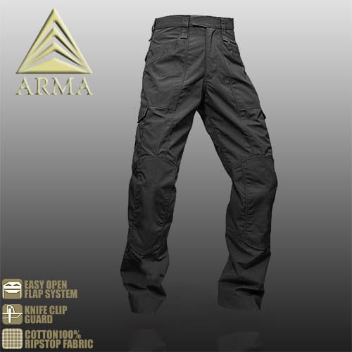 ARMA TACTICAL DIMENSION PANTS 【BLACK】<br> 【アルマ