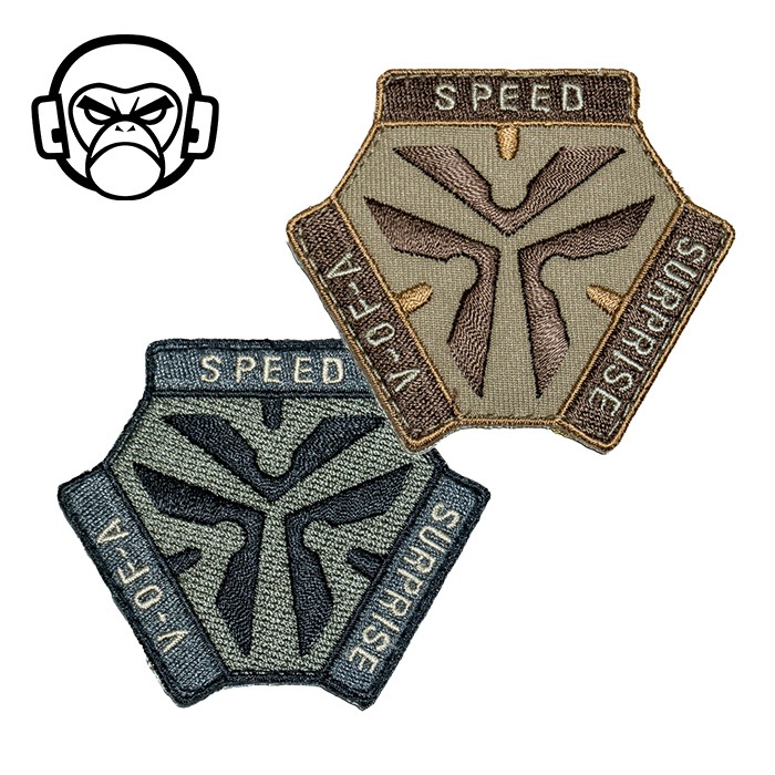 MSM Trigger Pull Logo Patch<br>MIL-SPEC MONKEY ȥꥬ ץ  ѥåۥߥ꥿꡼ ХХ륲 åڥ ٥륯դ
