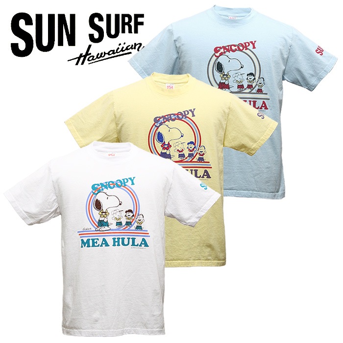 SUN SURF��PEANUTS SS78491 MEA HULA T�����<br>�ڥ��󥵡��� �ԡ��ʥå� �ᥢ�ե� T-Shirts�ۥ�� ��ǥ����� �ߥ꥿�꡼ �����奢�� �ȥåץ� �����ȥɥ� Ⱦµ ���롼�ͥå� ���åȥ��� ���åȥ� �ץ��� ���Υ��󥿡��ץ饤�� ������ �ϥ磻 ����� ���̡��ԡ�