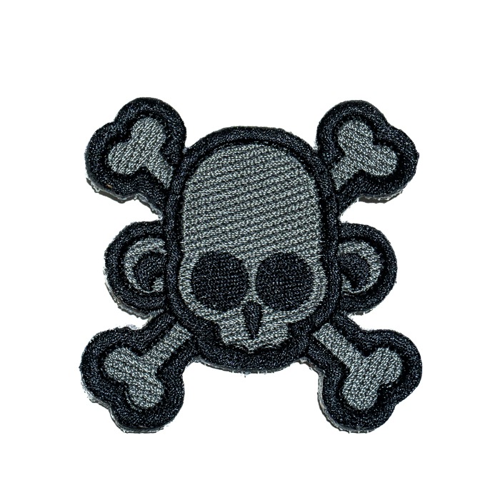 MSM Skullmonkey - Crossbones Patch<br>��MIL-SPEC MONKEY �������󥭡� �������ܡ��� �ѥå��ۥߥ꥿�꡼ ���Х��Х륲���� ��åڥ� �٥륯���դ�