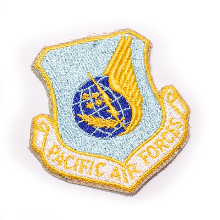 USAF PACIFIC AIR FORCE OLD WING PATCH �ڥ���ꥫ���� �ϥ磻�� �ҥå��� ��ʿ�ζ��� ��åڥ�ۥߥ꥿�꡼ ���Х��Х륲���� ���Х� �����ȥɥ� BDU ��Ʈ�� ���� ���� ���� �º� �����ץ� USAF ARMY �ե饤�� MA1 45�� 36�� yokota ���Ĵ��� ͢�� �ѥ����å� c130