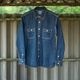 HOUSTON 40511 USA���åȥ�ǥ˥��������<br>�ڥҥ塼���ȥ� USA COTTON DENIM WORK SHIRT�ۥ�� ��ǥ����� �ߥ꥿�꡼ �����ȥɥ� �����奢�� �ǥ˥ॷ��� �������� ������ơ��� �ǥ��꡼�桼�� ���ʻȤ� Ĺµ USA���åȥ�