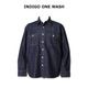 HOUSTON 40511 USA���åȥ�ǥ˥��������<br>�ڥҥ塼���ȥ� USA COTTON DENIM WORK SHIRT�ۥ�� ��ǥ����� �ߥ꥿�꡼ �����ȥɥ� �����奢�� �ǥ˥ॷ��� �������� ������ơ��� �ǥ��꡼�桼�� ���ʻȤ� Ĺµ USA���åȥ�