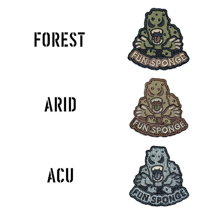 MSM Fun Sponge Patch<br>MIL-SPEC MONKEY ե ݥ ѥåۥߥ꥿꡼ ХХ륲 åڥ ٥륯դ