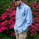 AVIREX BASIC CHAMBRAY LONG SLEEVE SHIRT<br>�ڥ�������å��� �١����å� �����֥졼 Ĺµ����ġ�7833920003 ��� �ߥ꥿�꡼ �����ȥɥ� �����奢�� �����٥졼����� �١����å� ����åɥ��顼 ���ӥ�å��� Ĺµ����� �֥롼