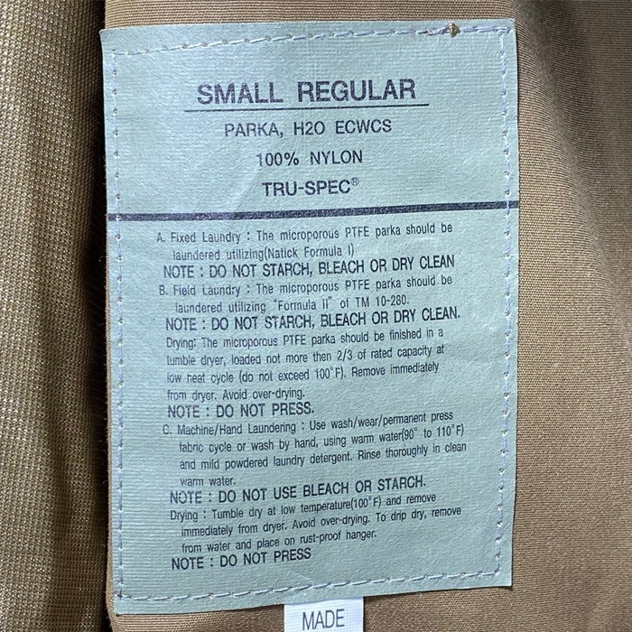 ���������ʡ�TRU-SPEC H2O GEN2 ECWCS PARKA MULTICAM<br>�ڥȥ��롼���ڥå� H2O GEN2 ������å��� �ѡ����� �ޥ������ۥ�� �ߥ꥿�꡼ ���Х� �����ȥɥ� �����奢�� �Х��� �ġ���� �����ƥ�����  �����ǥ��ʥ�����  ������ 20��OFF