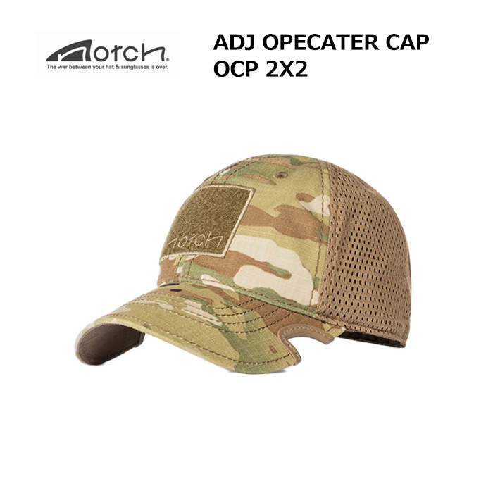 Notch Gear adjustable operator cap OCP 2X2�ڥΥå����� �����㥹���֥� ���ڥ졼��������å� OCP 2X2�ۥ�� �ߥ꥿�꡼ �����ȥɥ� ���Х��Х륲���� ���Х� ���顼����å� ���塼��������å� �º� multicam OCP