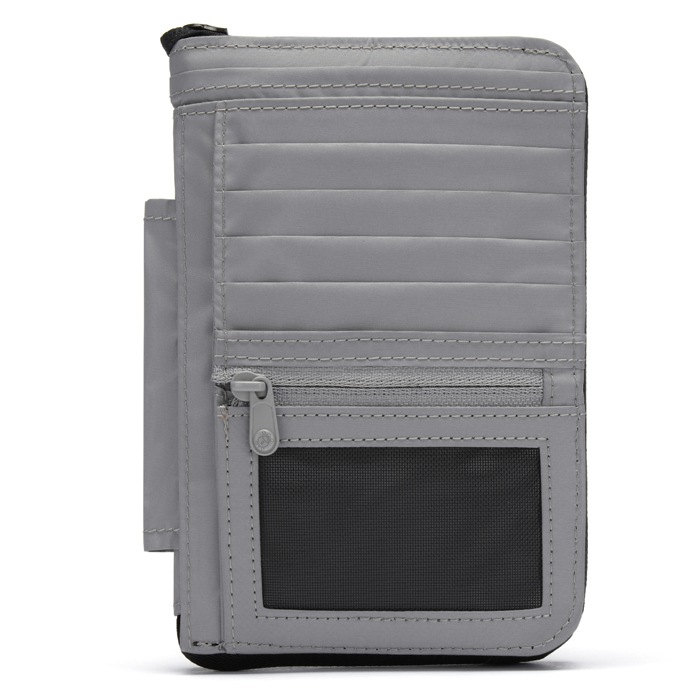 PacSafe RFID SAFE COMPACT ORGANIZER <br>�ڥѥå������� RFIG �����ե���ѥ��ȥ������ʥ������ۥ�� �ߥ꥿�꡼ �����奢�� �����ȥɥ� ι�� �л� ����ι��  �������ʥ����� ���� �������ƥ� ������ pacsefe PACSAFE ��ǥ����� ����ʡ��Хå� �����ɥ����� ���� �ݡ���