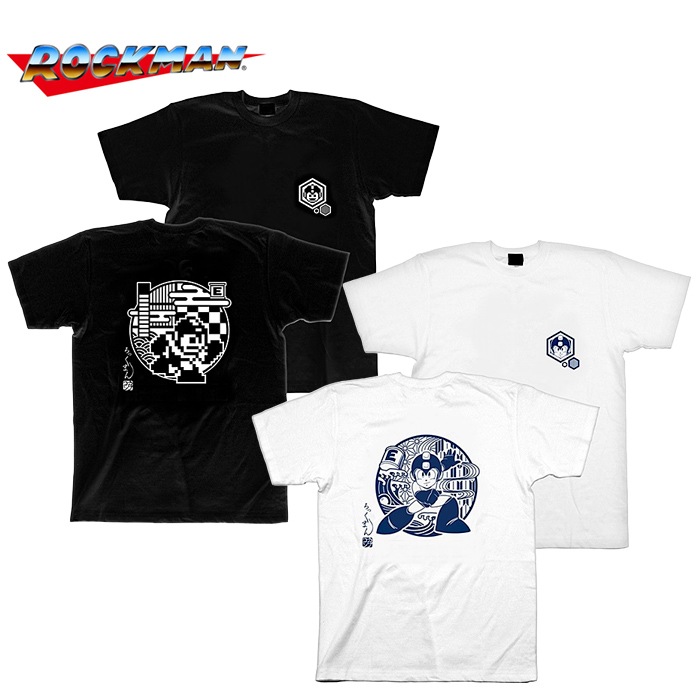 ���å��ޥ� ����T�����<br>��Rockman Wagara Tee�ۥ�� ��ǥ����� �ߥ꥿�꡼ �����奢�� CAPCOM ���ץ��� ������ ����饯���� ���� T����� ���åȥ� �ȥåץ� �ץ��� ���åȥ��� �ɥå� OUTLET