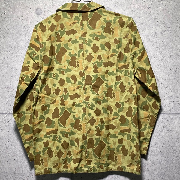 HOUSTON 50301W USMC COVERALL WW2CAMO<br>�ڥҥ塼���ȥ� 50301W USMC ���С������� WW2����ۥ��å��ϥ󥿡� �º� �ߥ꥿�꡼ ���С������� WW2 ���� CAMO ���å��ϥ�� USMC 50301 �������� �ս� ������� �������