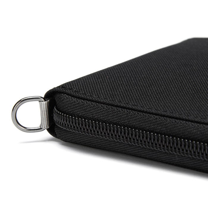PacSafe RFID SAFE AROUND WALLET <br>�ڥѥå������� RFIG �����ե��饦��ɥ�����åȡۥ�� �ߥ꥿�꡼ �����奢�� �����ȥɥ� ι�� �л� EDC  ������ ���� �������ƥ� pacsefe PACSAFE ��ǥ����� ���åץ�����å� �����ɥ����� ����