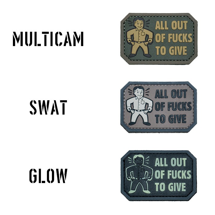 MSM All Out PVC Patch<br>MIL-SPEC MONKEY 륢 PVC ѥåۥߥ꥿꡼ ХХ륲 åڥ ٥륯դ