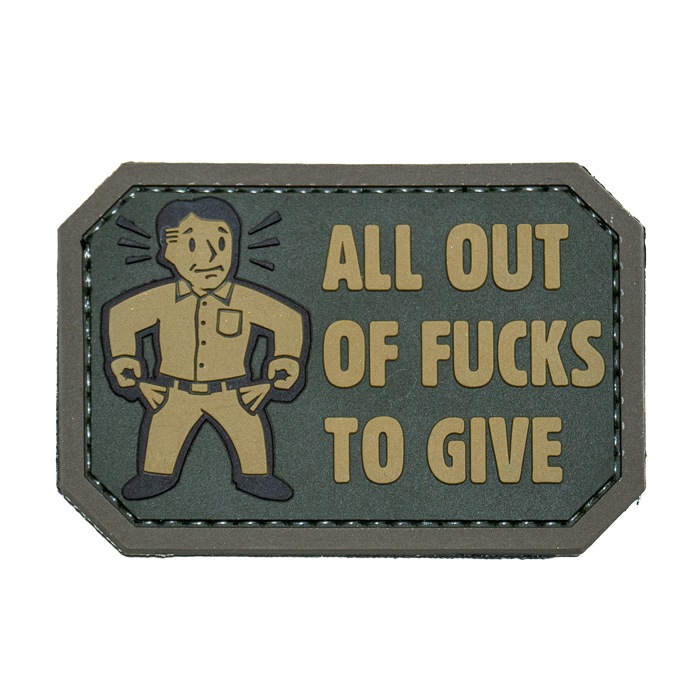 MSM All Out PVC Patch<br>MIL-SPEC MONKEY 륢 PVC ѥåۥߥ꥿꡼ ХХ륲 åڥ ٥륯դ