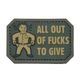 MSM All Out PVC Patch<br>MIL-SPEC MONKEY 륢 PVC ѥåۥߥ꥿꡼ ХХ륲 åڥ ٥륯դ