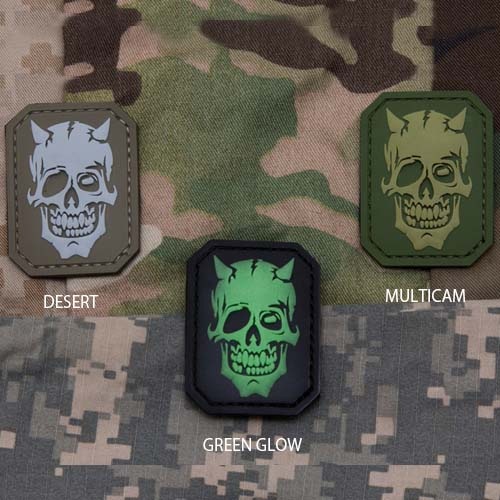 MSM �ǥӥ롦������ PVC�ѥå�<br>�ڥߥ륹�ڥå�����󥭡� Devil Skull Patch�ۥ�� ��ǥ����� �ߥ꥿�꡼ �����ȥɥ� �����奢�� ���Х� �ѥå��ѥͥ� �Х��� �ġ���� ���ݡ��� ���塼�ƥ��� �������� ���������꡼ ���� ���� �����ץ� ��åڥ� �٥륯��