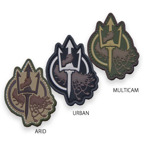 MSM COSTA LUDUS TRIDENT PVC PATCH <br>MIL-SPEC MONKEY ߥ륹ڥå󥭡 롼 ȥ饤ǥ ѥåۥߥ꥿꡼ åڥ ٥륯դ BDU CHRIS COSTA ꥹ